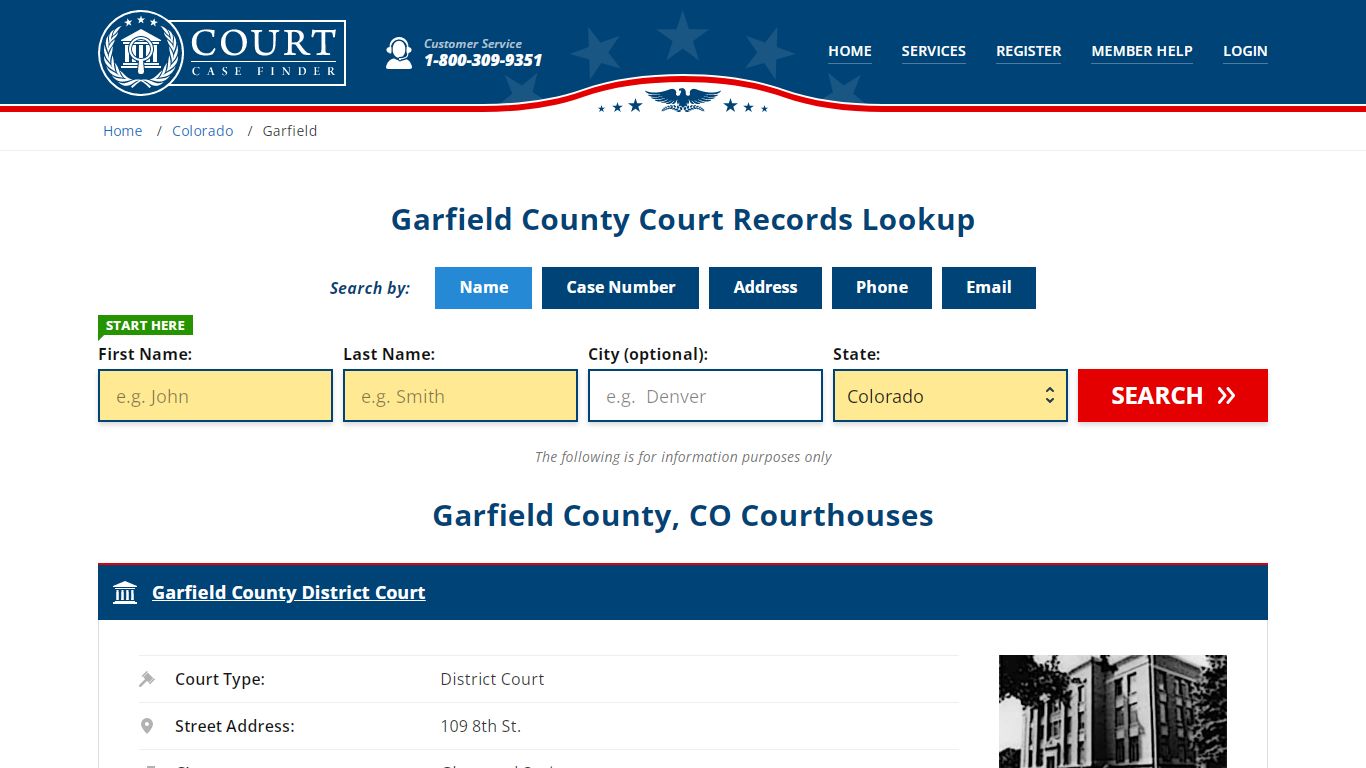 Garfield County Court Records | CO Case Lookup
